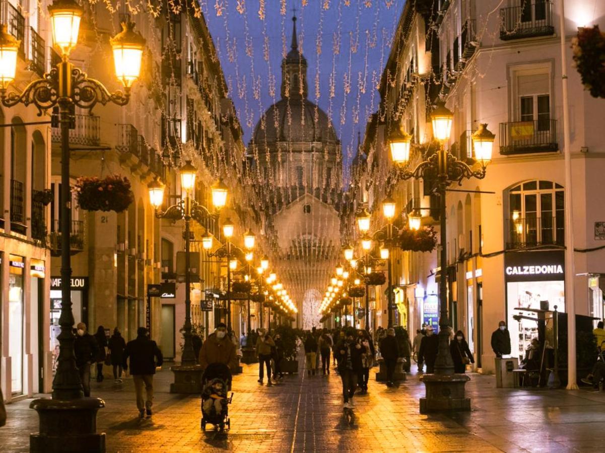 Gran Piso Pleno Centro. Plaza Del Pilar + Desayuno Apartment Zaragoza Bagian luar foto